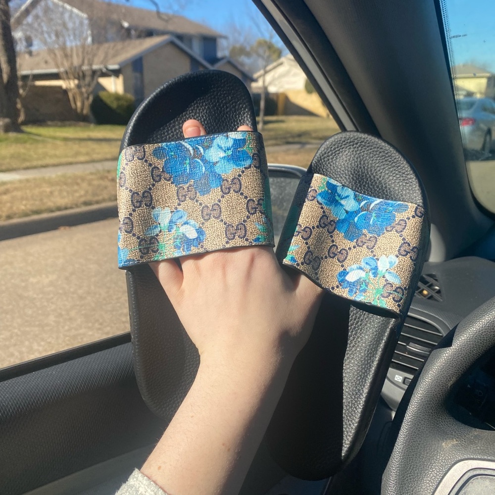 Gucci slides!